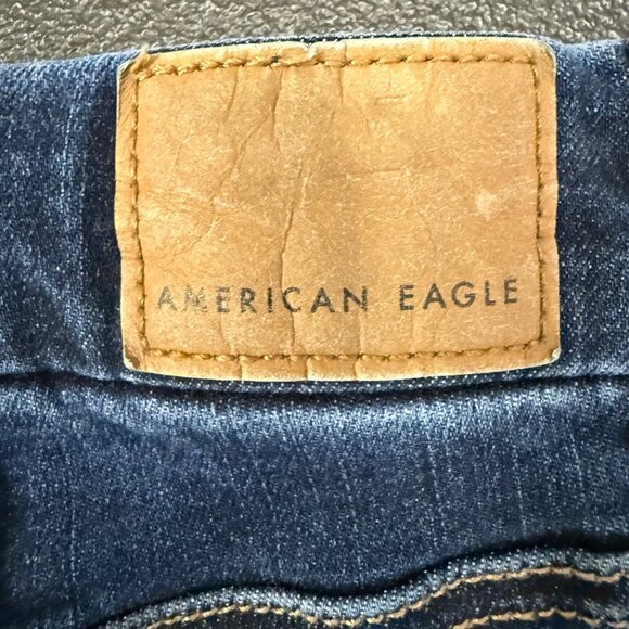 American Eagle Womens Curvy Super Hi-Rise Jegging Stretch Skinny Jeans Size 6 - Picture 9 of 10